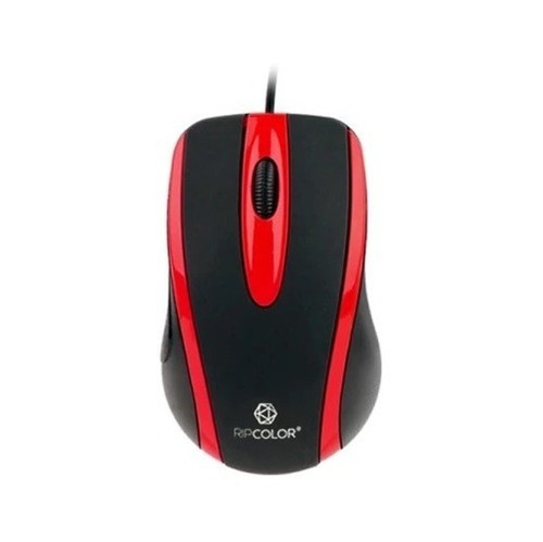 Mouse Óptico Usb Ripcolor B0601r - Queoferta.uy