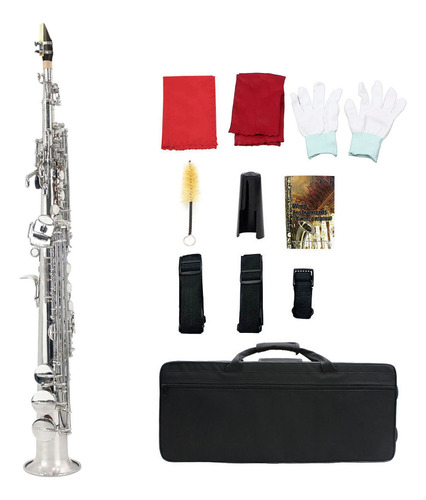 Set De Saxo Recto Para Saxofón Soprano En Si Bemol, Cuerpo D