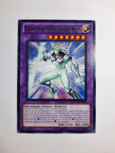 Elemental Hero Glow Neos - Yugioh