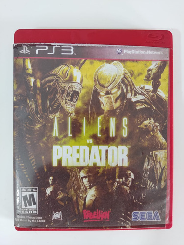 Aliens Vs Predator Ps3 Fisico Sega Envios Todo Chile (Usado)