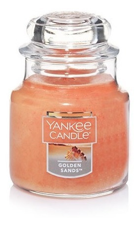 Vela Aromática Small Jar Golden Sands Yankee Candle