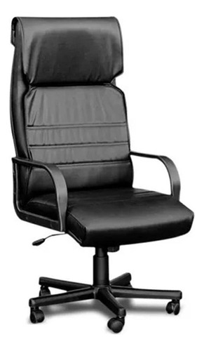 Sillon Ejecutivo Gerencial Silla De Pc Escritorio Gtia 3 Año Color Negro