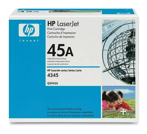 Recarga Toner Hp 45a Remanufacturado/garantizado.