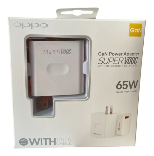 Cargador Oppo 65w Supervooc Cable Tipo C / Reno 6 / X3 Pro