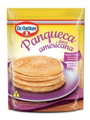 Mistura Panqueca Americana Dr. Oetker 220gr - Kit Com 2