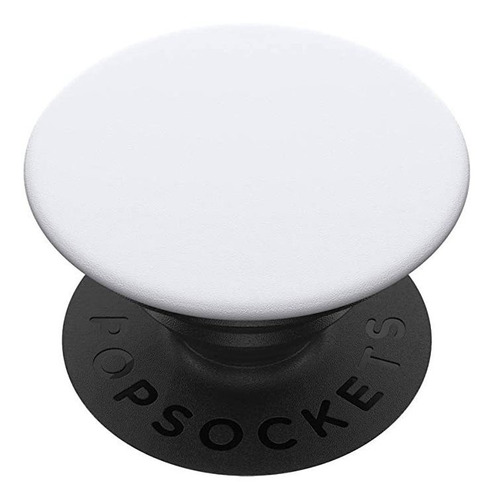 Blanco Fantasma Liso Color Sólido Popsockets Popgrip Interc