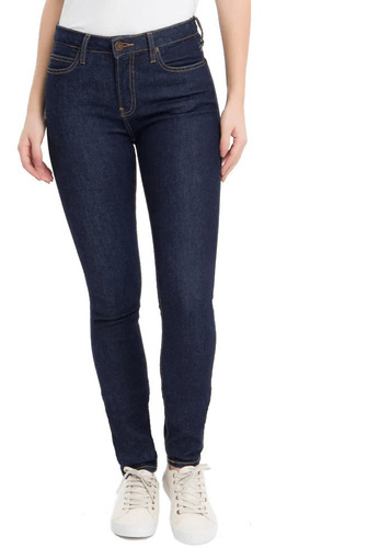 Calça Jeans Calvin Klein Skinny Jegging Cintura Alta Cf8pw11