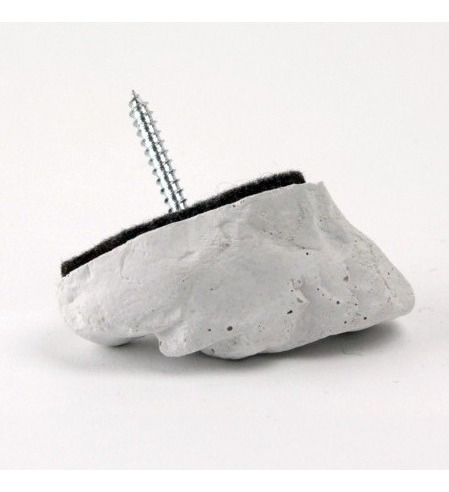 Perchero De Pared 5 Ganchos Cemento Concreto Minimalista Vs