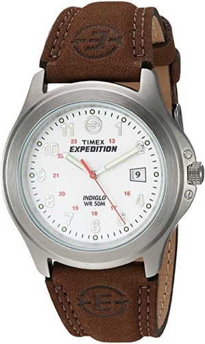 Reloj Hombre Timex Correa De Piel Con Luz 40 Mm T443819j
