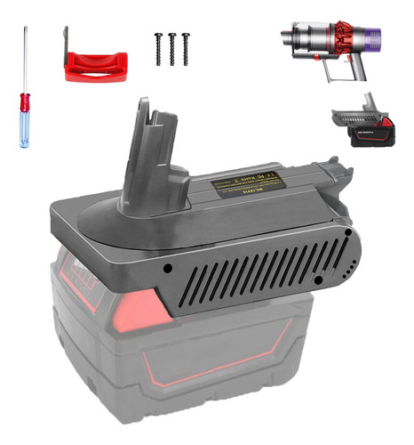 Adaptador V10 Para Batería De Iones De Litio Milwaukee M18 D