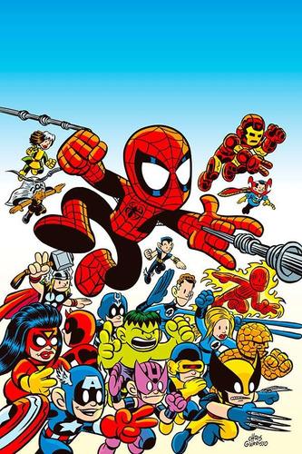 Livro Pequenos Heróis Marvel 01, De Sprouse, Chris. Editorial Panini, Capa Mole, Edição 1 Em Português