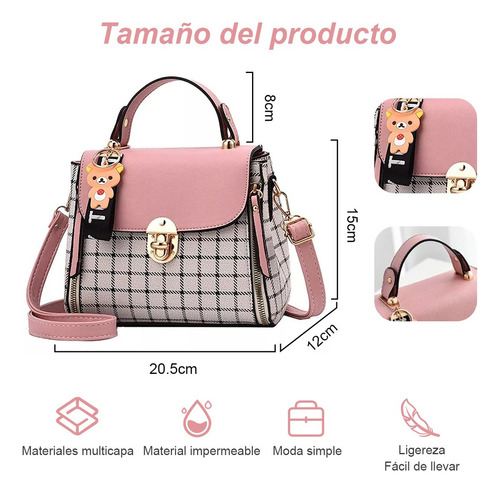 Mochila Antirrobo De Piel Sintética Para Mujer, Bolso Estilo