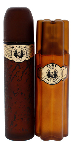 Set de regalo de perfume Cuba Cuba Gold para hombre 100
