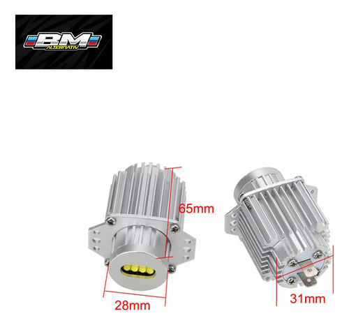 Lámpara Led Ojo De Ángel Bmw E90 05/08 Blanca Canbus 40w