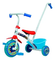 Comprar Triciclo Infantil Niños Bebes Con Manija Metal Barra Empuje