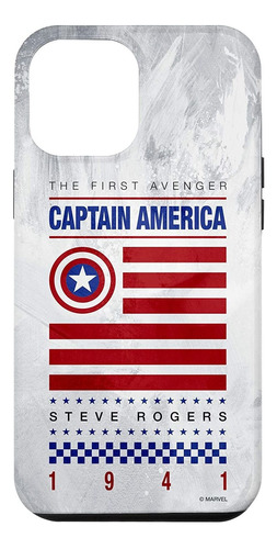 Funda Para iPhone 12 Pro Max Diseno Capitan America