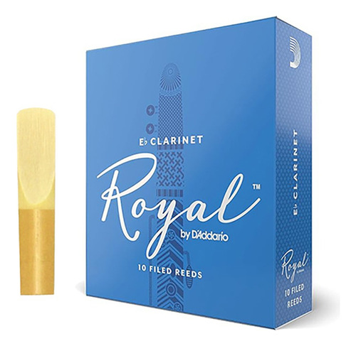 1 Caña Royal D'addario Para Clarinete Mib 2.5 Rbb1025