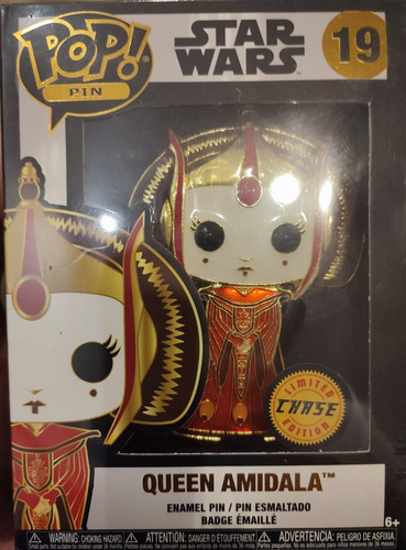 Pop Pin! Star Wars #19: Queen Amidala Chase (Usado)