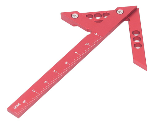 Regla De Regla De Línea De Aleación De Aluminio De 100 Mm
