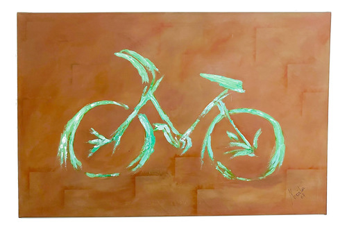 Cuadro Bicicleta Acrilico Unico En Stock Entrega Inmediata