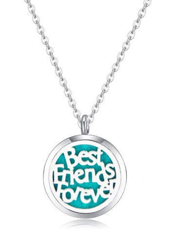 Collar Difusor Best Friends Acero Inoxidable Aromaterapia