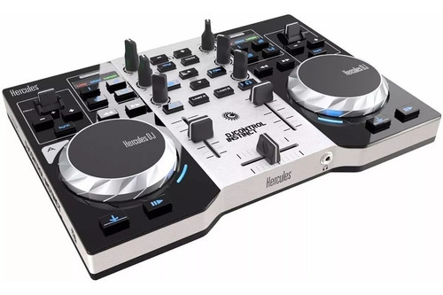 Consola Dj Hercules Instinct Controlador Con Placa De Sonido