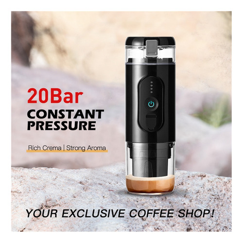 Cafetera Italiana Con Calefacción Inalámbrica, Recargable,