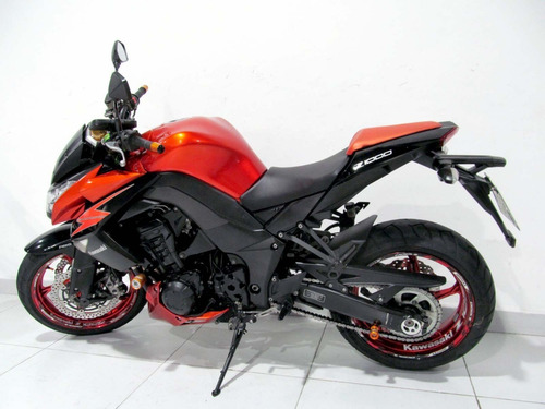Imagem 5 de 12 de Kawasaki Z 1000 Abs 2012 Laranja