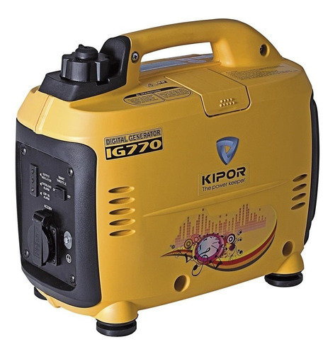 Generador Electrico Digital Kipor Ig770  220v  Gasolina 700w