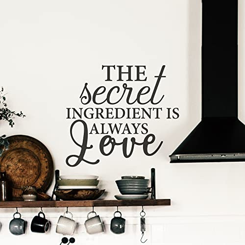 The Secret Ingredient Is Always Love Decor Calcomanías...