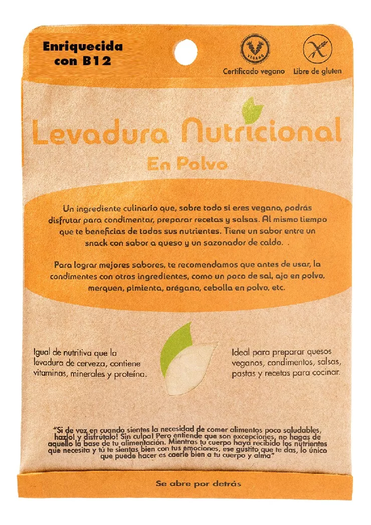 Segunda imagen para búsqueda de levadura nutricional