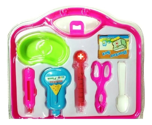 Set Doctor Estetoscopio Juguete Niño Niña Accesorios