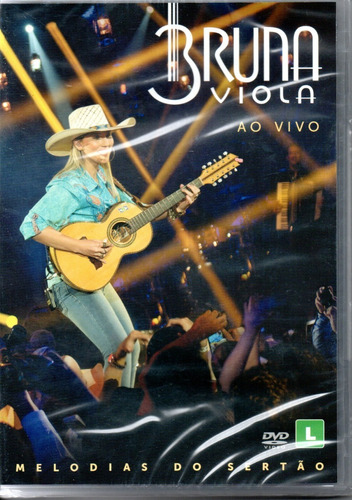 Dvd Bruna Viola - Melodias Do Sertão Ao Vivo