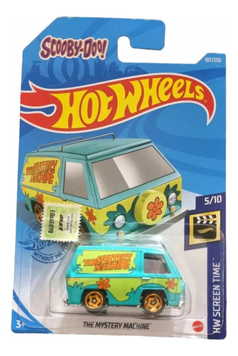 Hot Wheels Camioneta Mistery Machine Scooby Doo Screen Time