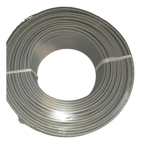 Cable Bajo Plomo 2 X 0.75 Mm2, Cobre 100%, X 36mts Oferta Gris Vaina C/grumos