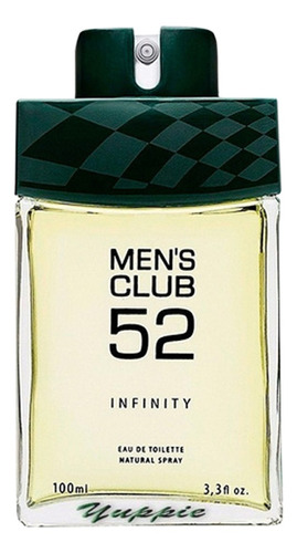 Perfume Men's Club 52 Linha Infinity Eau De Toilette 100 Ml