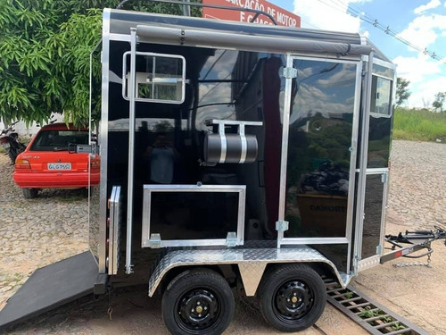 Imagem 9 de 15 de Trailer Reboque Carretinha Para 2 Cavalos