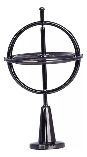 Spinners Giroscópio Fidget Brinquedo Metal Preto