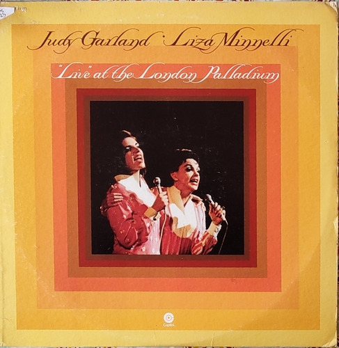Vinilo Lp De  Judy Garland -liza Minnelli -live At The(xx925