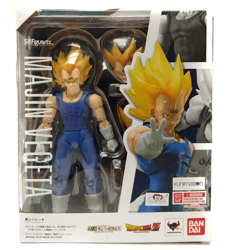 Sh Figuarts Dragon Ball Z Majin Vegeta Figura Bandai Usada 