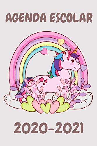 Agenda Escolar 2020 2021 Unicornio: Planificador 2020 2021 P