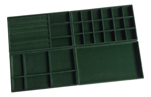 Organizador De Joyería Apilable De Joyería De 4 Piezas Con
