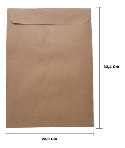 100 Envelopes A4 Para Folha Sulfite Envios Entrega Nota