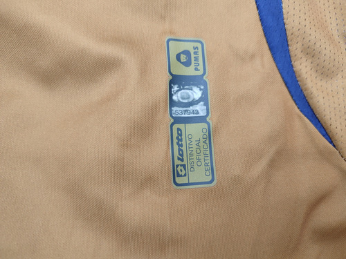 Jersey Pumas Unam 2008 Dorada Retro Universidad