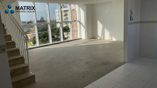 Imagem 16 de 27 de Maravilhosa E Maior Cobertura De Pinhais, Com Vista Para A Serra Do Mar - Co0512