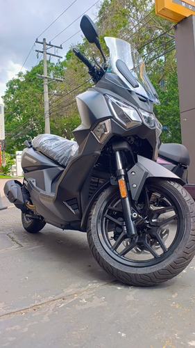 Nova Dafra Joyride 300 2025 Cinza Epoxi Pronta Entrega