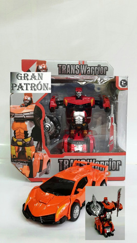 Transformers Carro A Robot Transwarrior De Metal