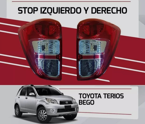 Stop Toyota Terios Bego 2008 - 2015