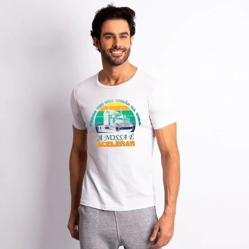 Imagem 3 de 6 de Camiseta Para Caminhoneiro - Nossa Missão É Acelerar