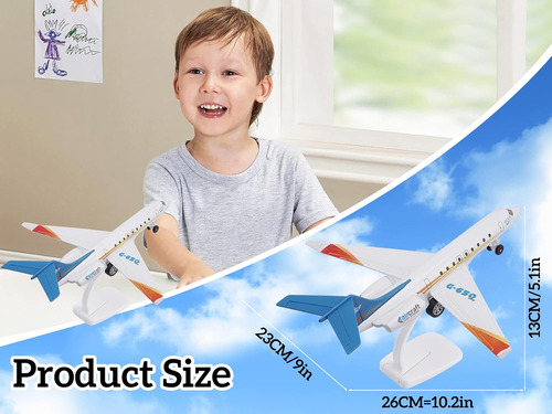 Avión De Juguete Single Airlines Die-cast G650 Modelo Avi...